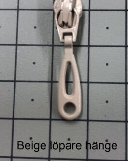 YKK Löpare Beige Hänge