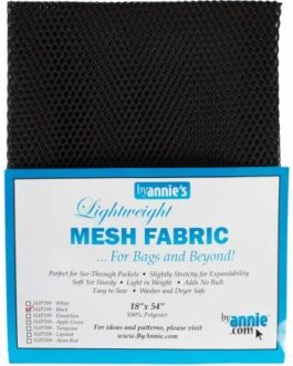 Mesh Lite Weight Black 18 x 54″