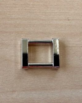 Rektangelspänne Silver 15 mm