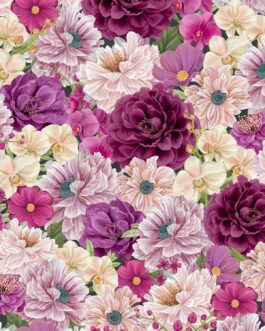Midnight garden – Packed floral