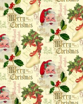 Vintage Santas and writing – Holiday
