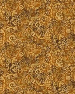 Swirls on music notes